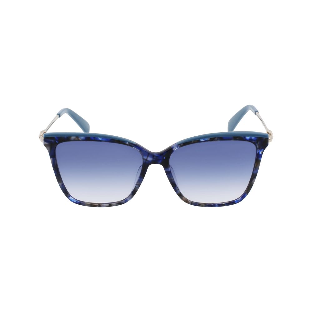 Longchamp Blue Acetate Sunglasses - ACCEXO