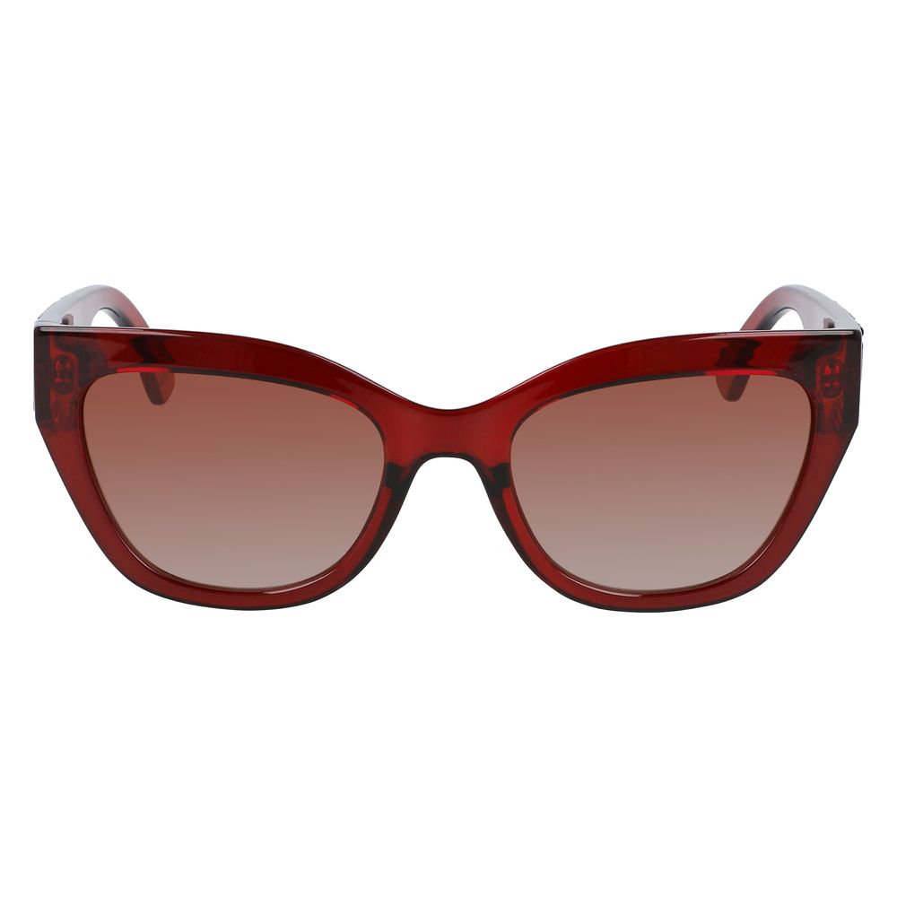 Longchamp Red Injected Sunglasses - ACCEXO