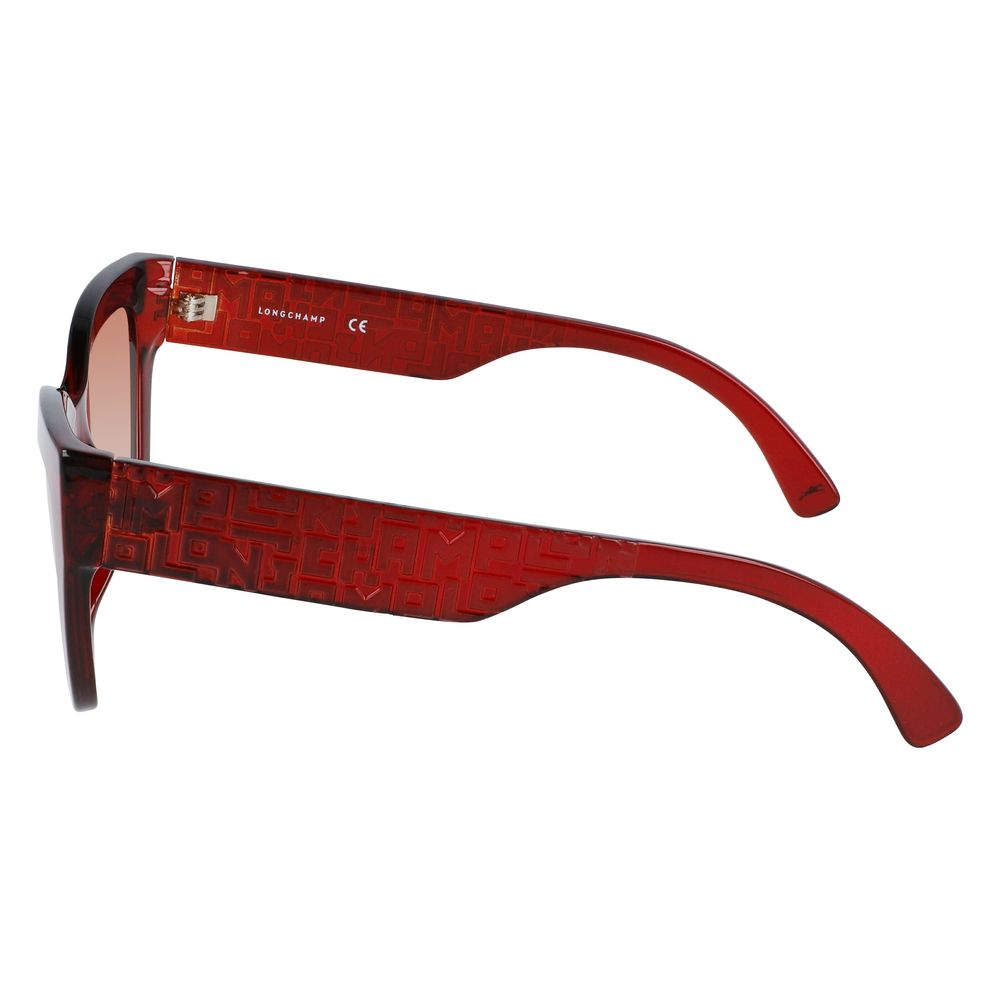 Longchamp Red Injected Sunglasses - ACCEXO