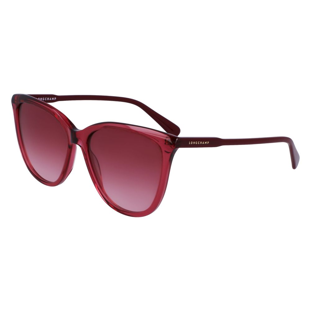 Longchamp Red Acetate Sunglasses - ACCEXO