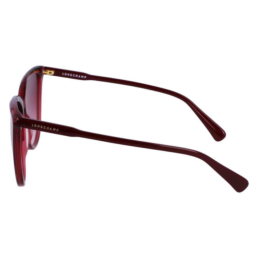 Longchamp Red Acetate Sunglasses - ACCEXO