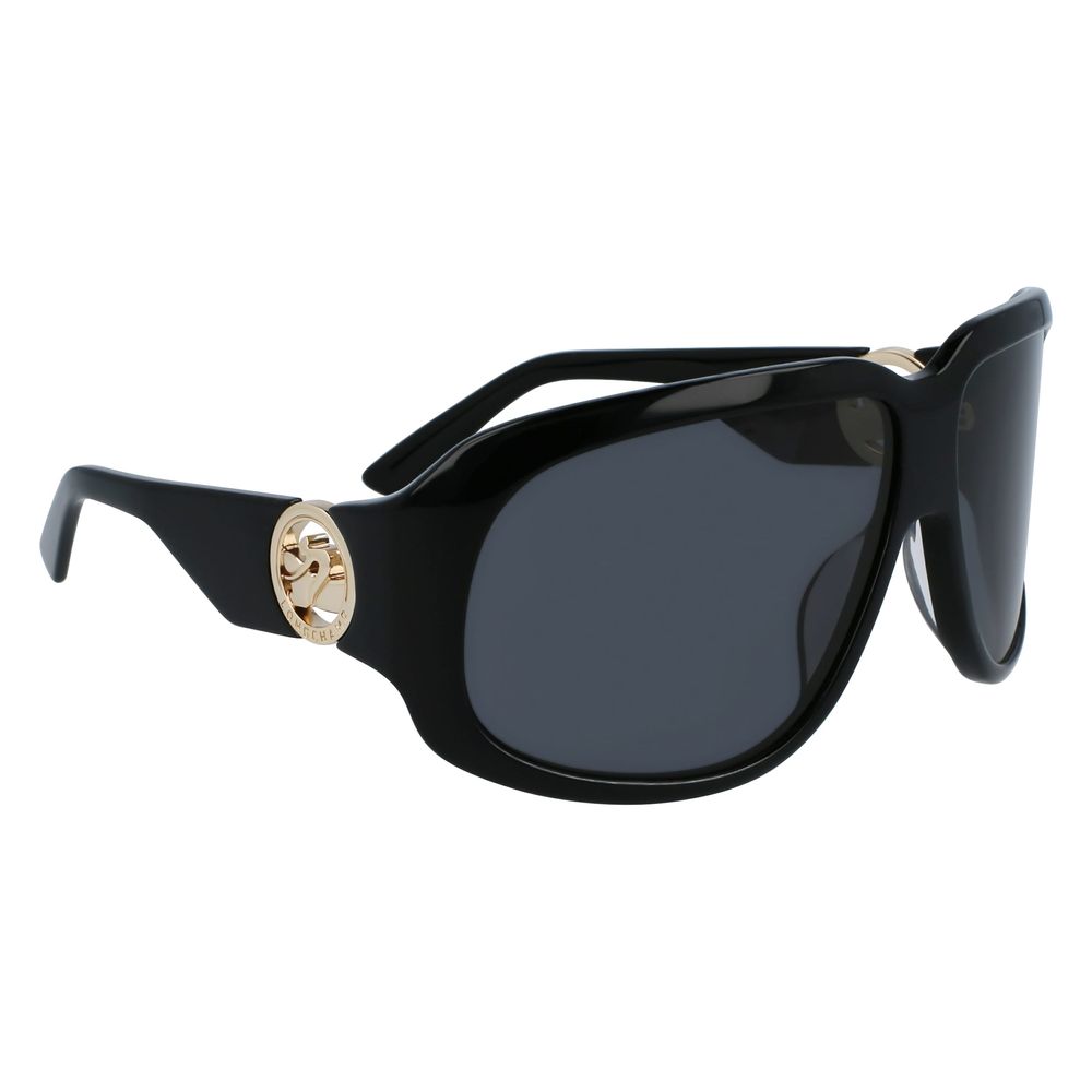 Longchamp Black Acetate Sunglasses - ACCEXO