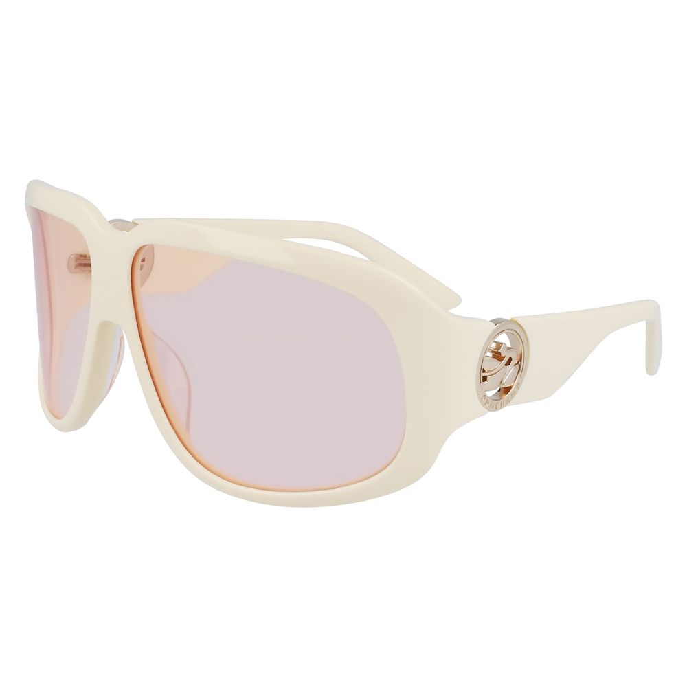 Longchamp White Acetate Sunglasses - ACCEXO