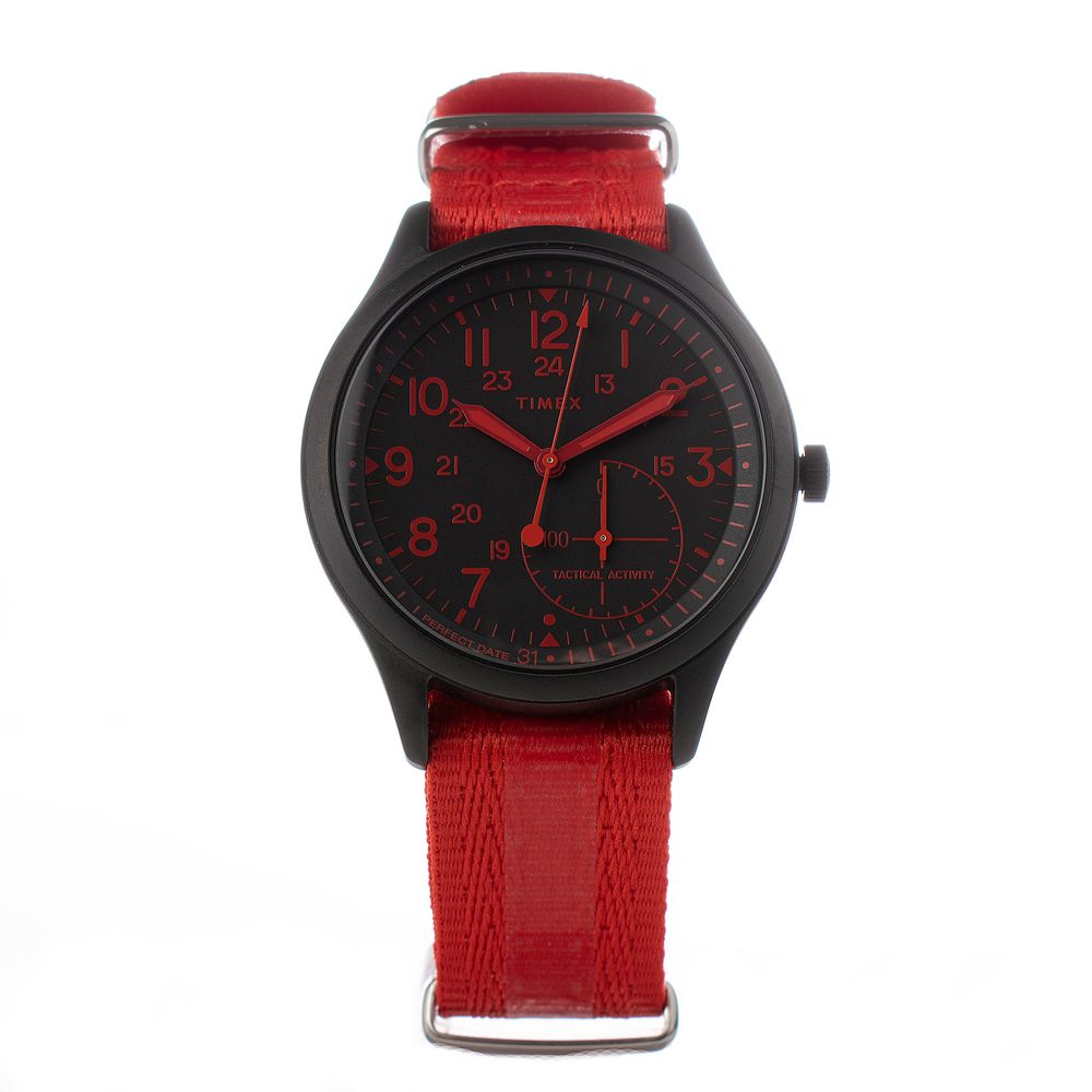 Timex Red Nylon Watch - ACCEXO