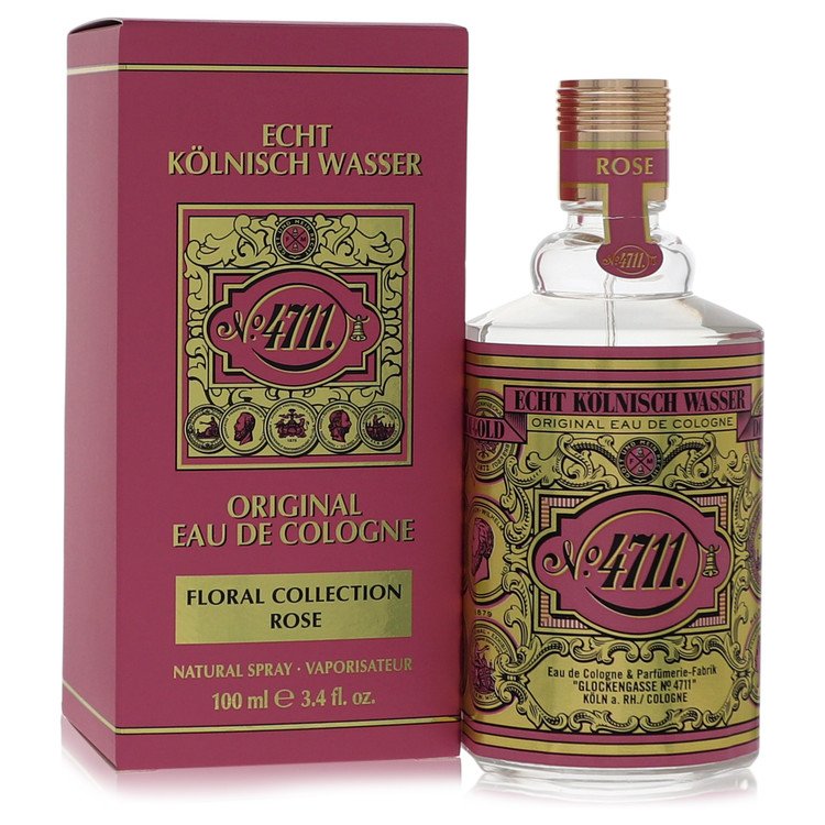 4711 Floral Collection Rose Eau De Cologne Spray (Unisex) By 4711 - Zachava.com