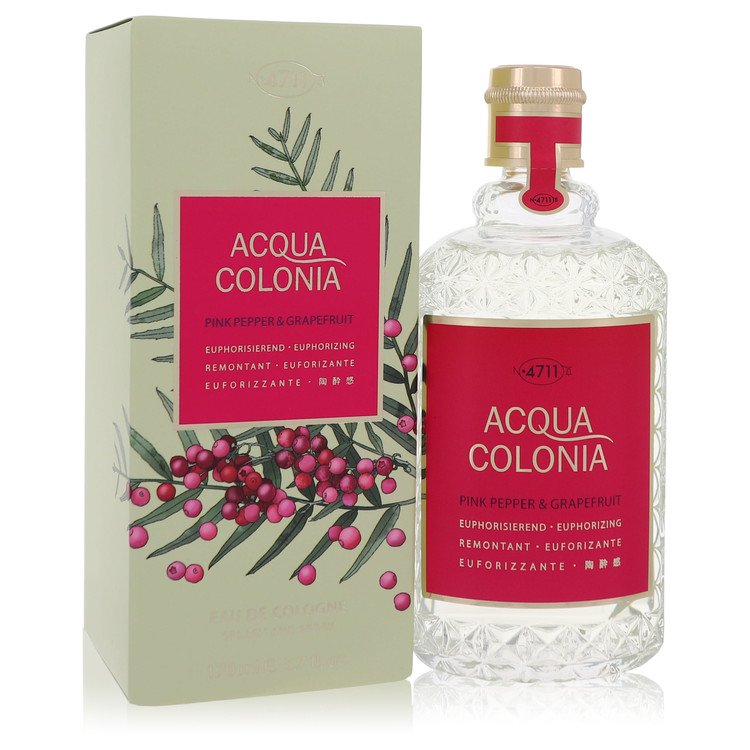 4711 Acqua Colonia Pink Pepper Grapefruit by 4711 Eau De Cologne Spray 5.7 oz for Women