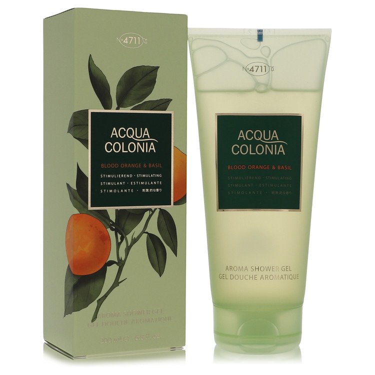 4711 Acqua Colonia Blood Orange & Basil Shower Gel By 4711, Perfume for Women, available at zachava.com