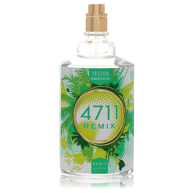 4711 Remix Green Oasis Eau De Cologne Spray (Unisex Tester) By 4711, Cologne for Men, available at zachava.com