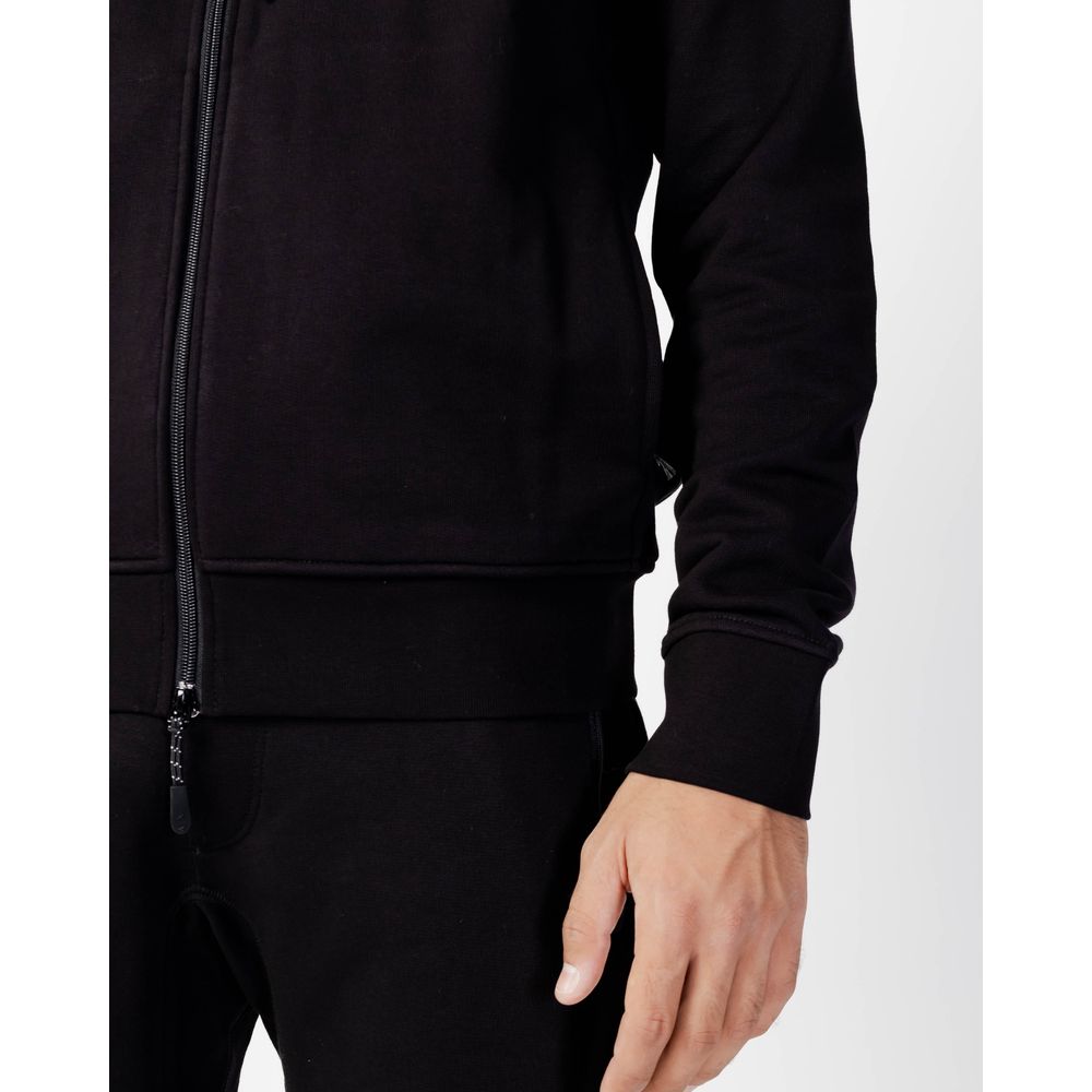 Armani Exchange Black Cotton Sweater - ACCEXO