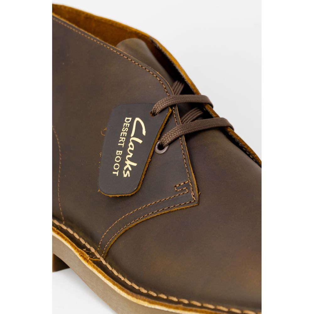 Clarks Brown Leather Boot - ACCEXO