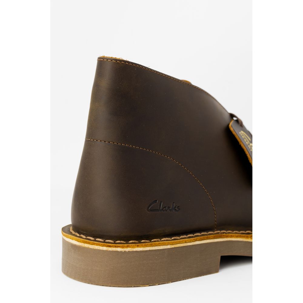Clarks Brown Leather Boot - ACCEXO