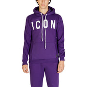 Icon Purple Cotton Hoody - ACCEXO