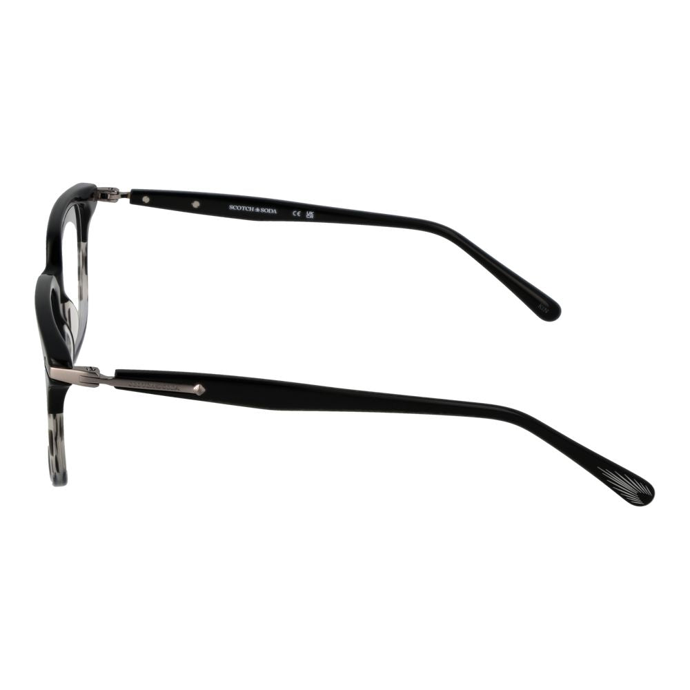 Scotch & Soda Black Men Optical Frames - ACCEXO