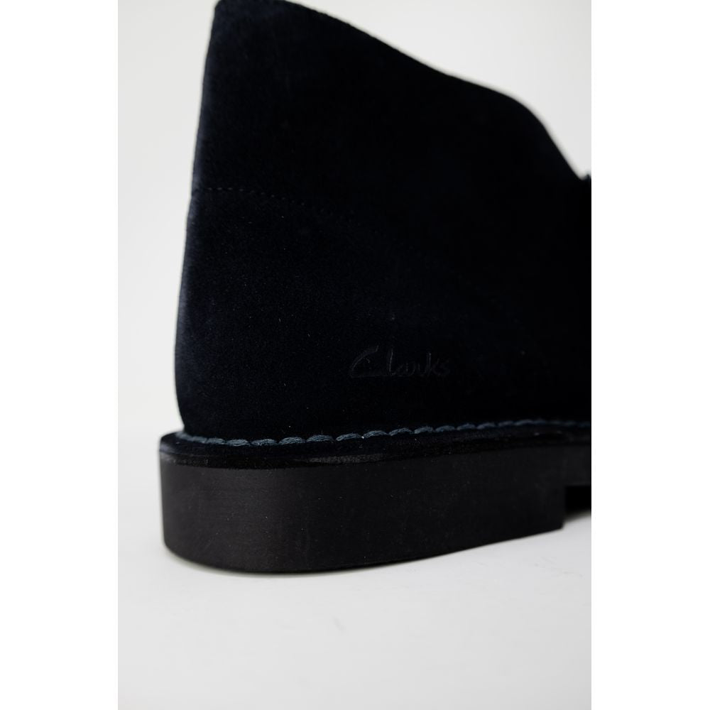 Clarks Blue Leather Boot - ACCEXO