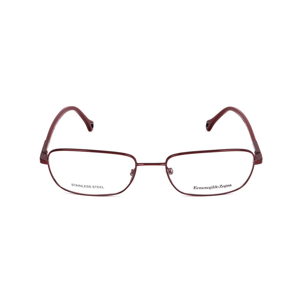 Ermenegildo Zegna Red Metal Frames - ACCEXO