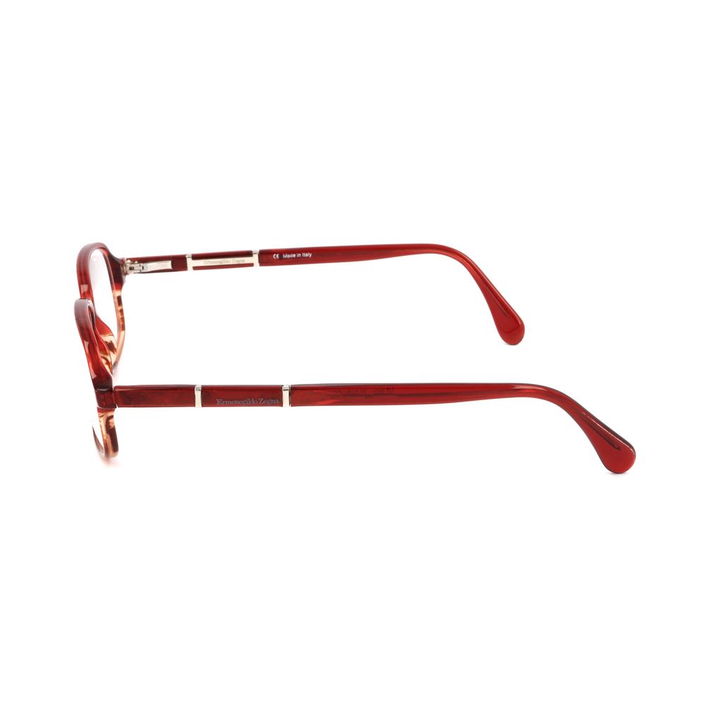 Ermenegildo Zegna Red Plastic Frames - ACCEXO