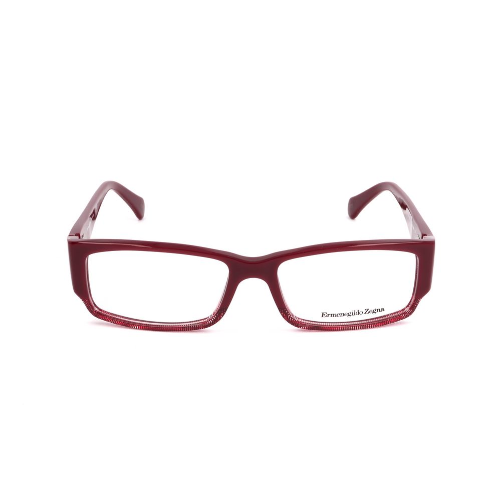Ermenegildo Zegna Red Plastic Frames - ACCEXO