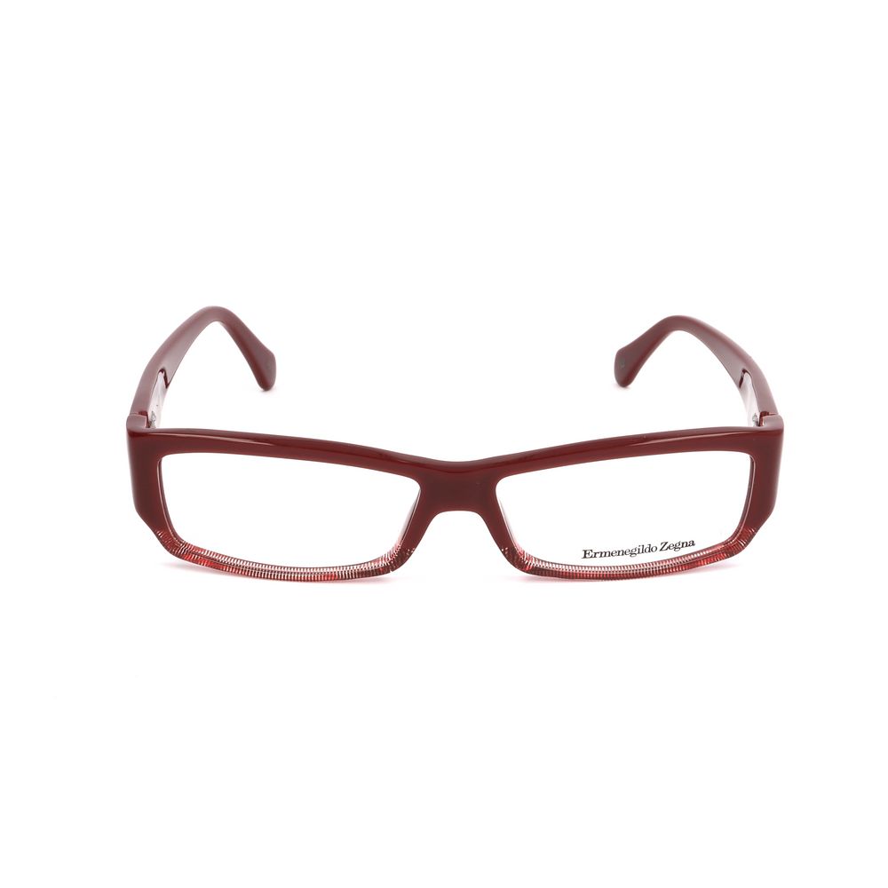 Ermenegildo Zegna Red Plastic Frames - ACCEXO