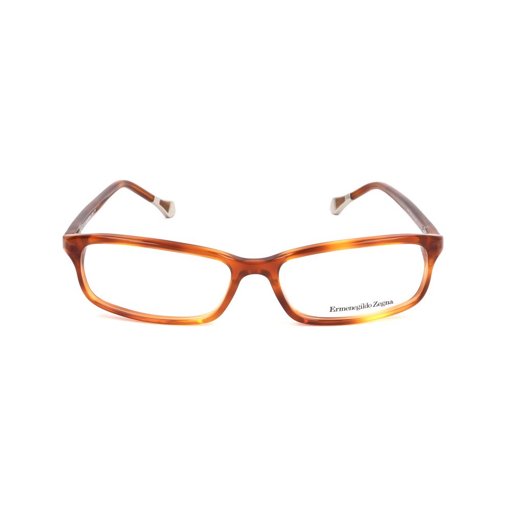 Ermenegildo Zegna Brown Plastic Frames - ACCEXO