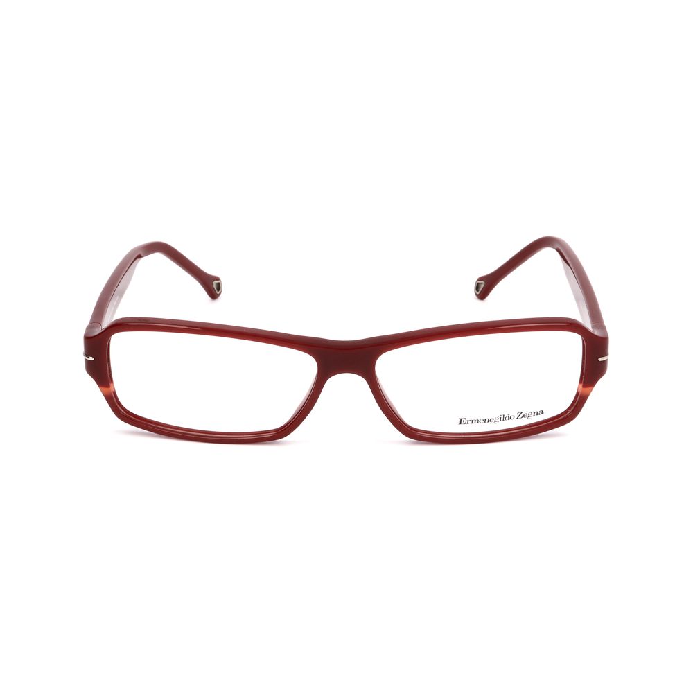Ermenegildo Zegna Red Plastic Frames - ACCEXO