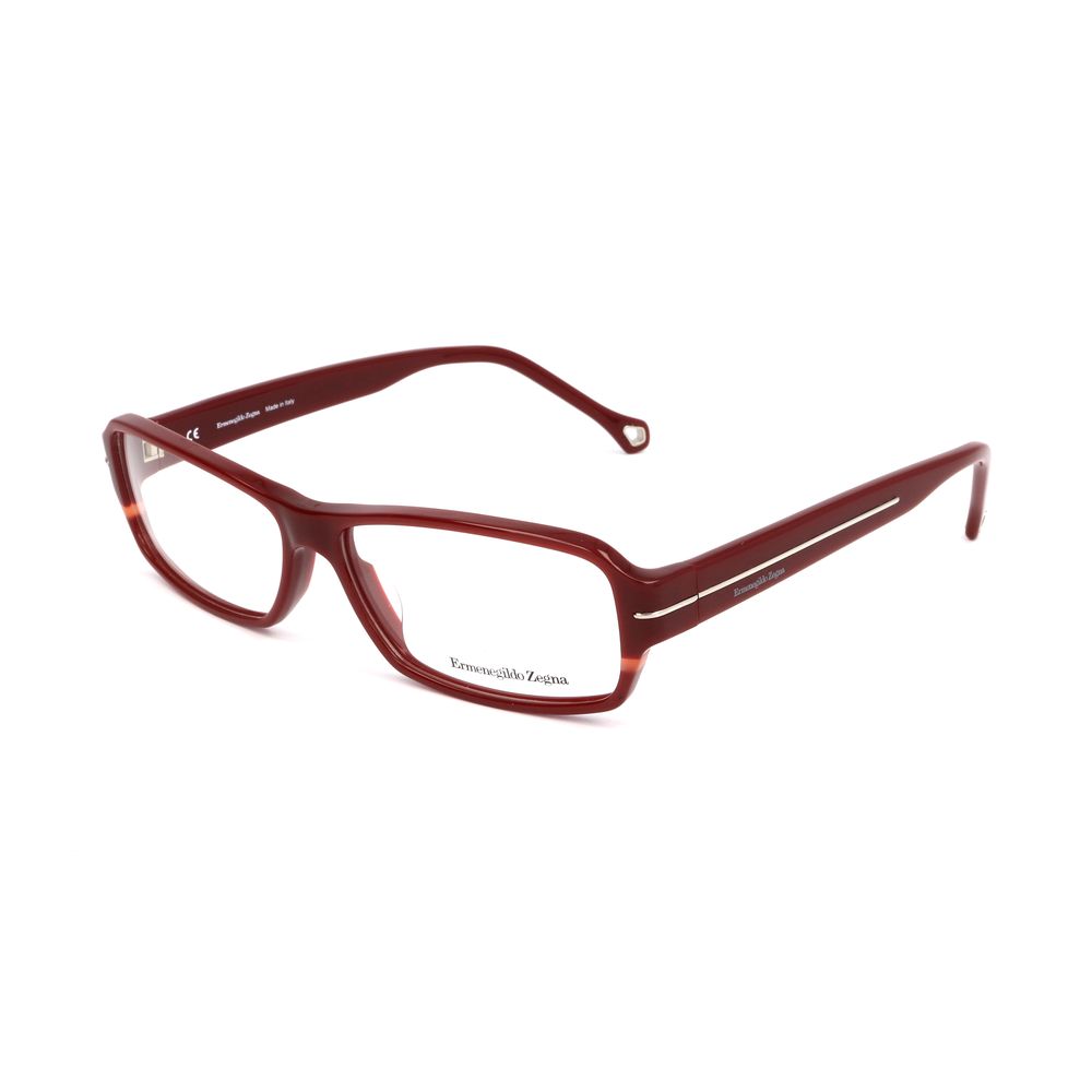 Ermenegildo Zegna Red Plastic Frames - ACCEXO