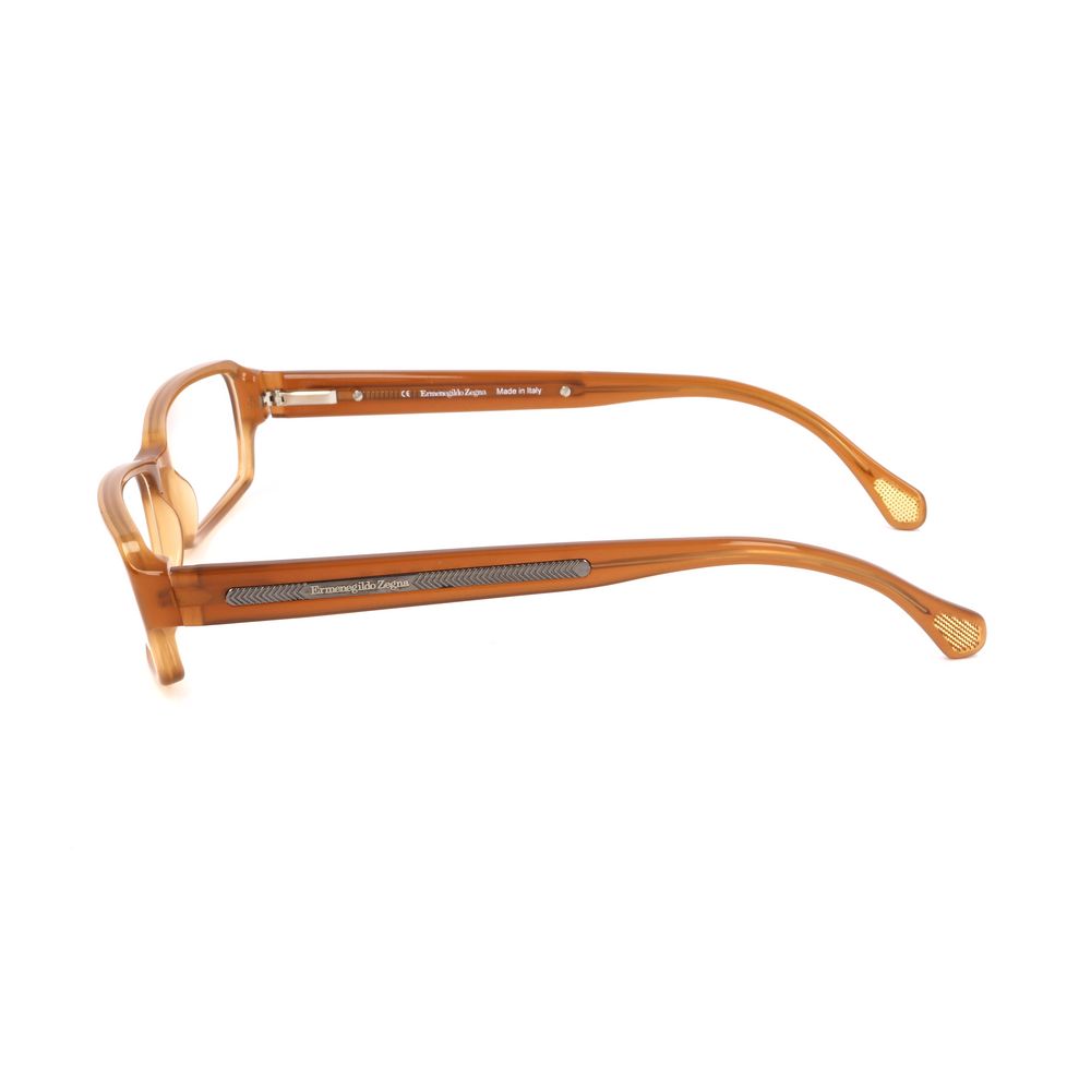 Ermenegildo Zegna Brown Plastic Frames - ACCEXO