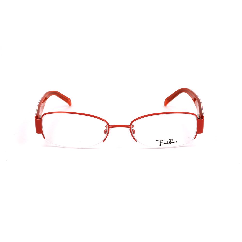 Emilio Pucci Orange Metal Frames - ACCEXO