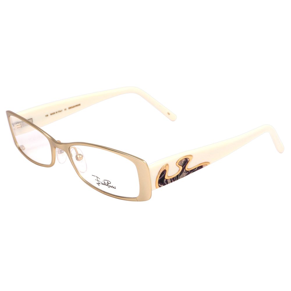 Emilio Pucci Gold Metal Frames - ACCEXO