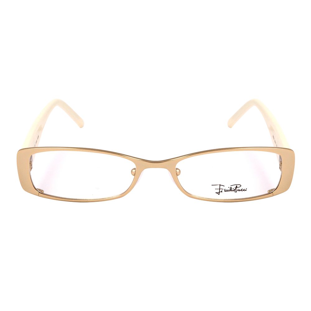 Emilio Pucci Gold Metal Frames - ACCEXO