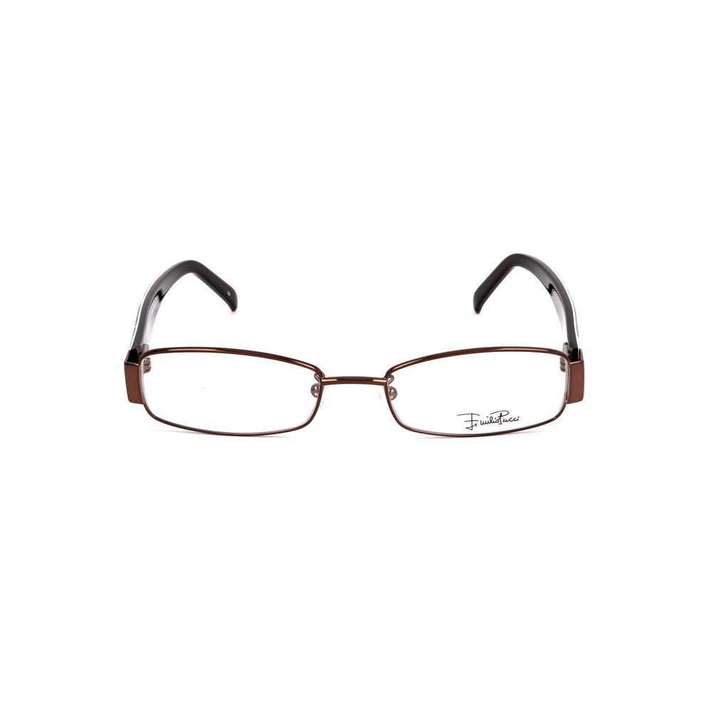 Emilio Pucci Brown Metal Frames - ACCEXO