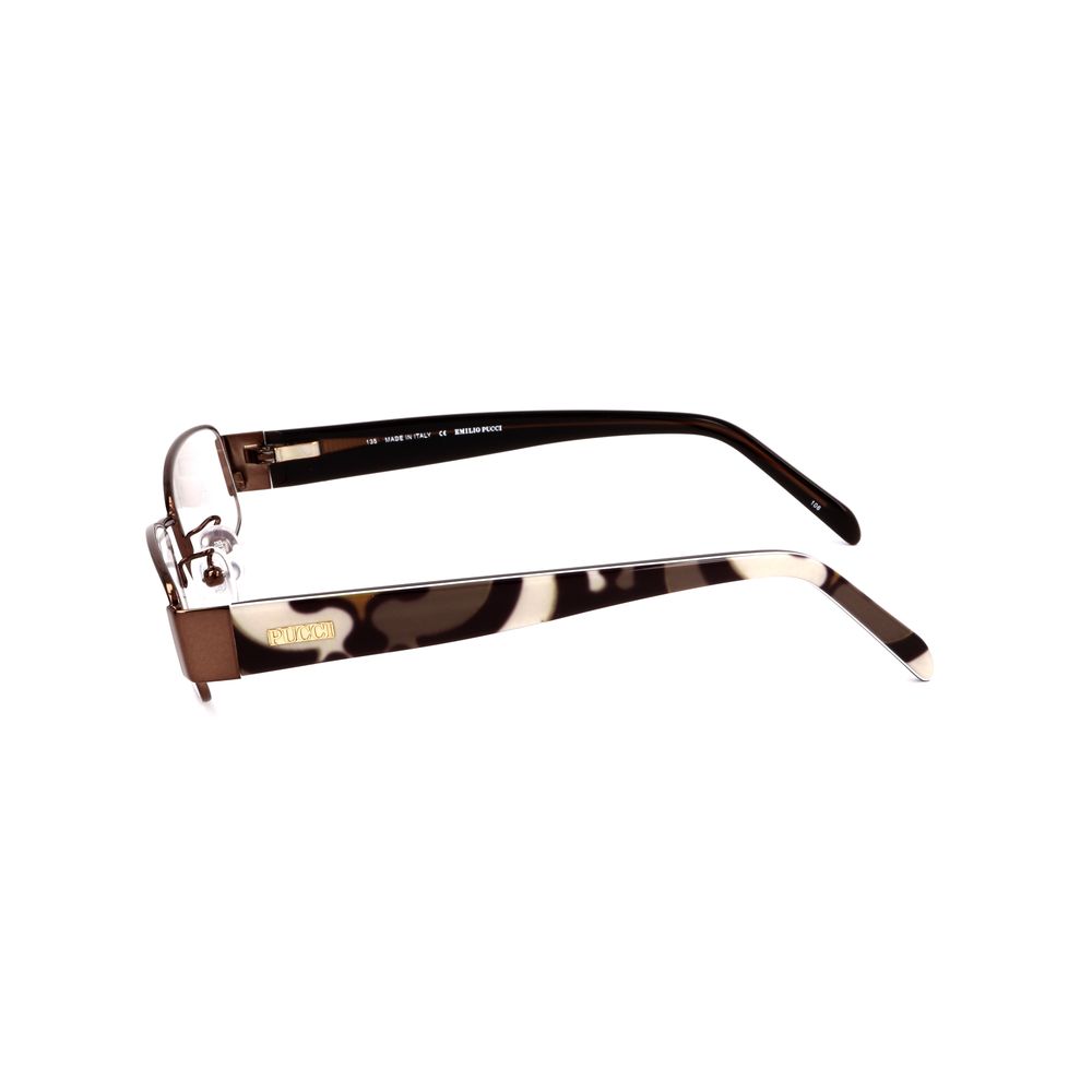 Emilio Pucci Brown Metal Frames - ACCEXO