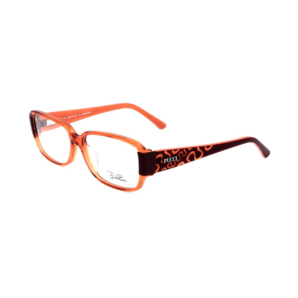 Emilio Pucci Orange Plastic Frames - ACCEXO