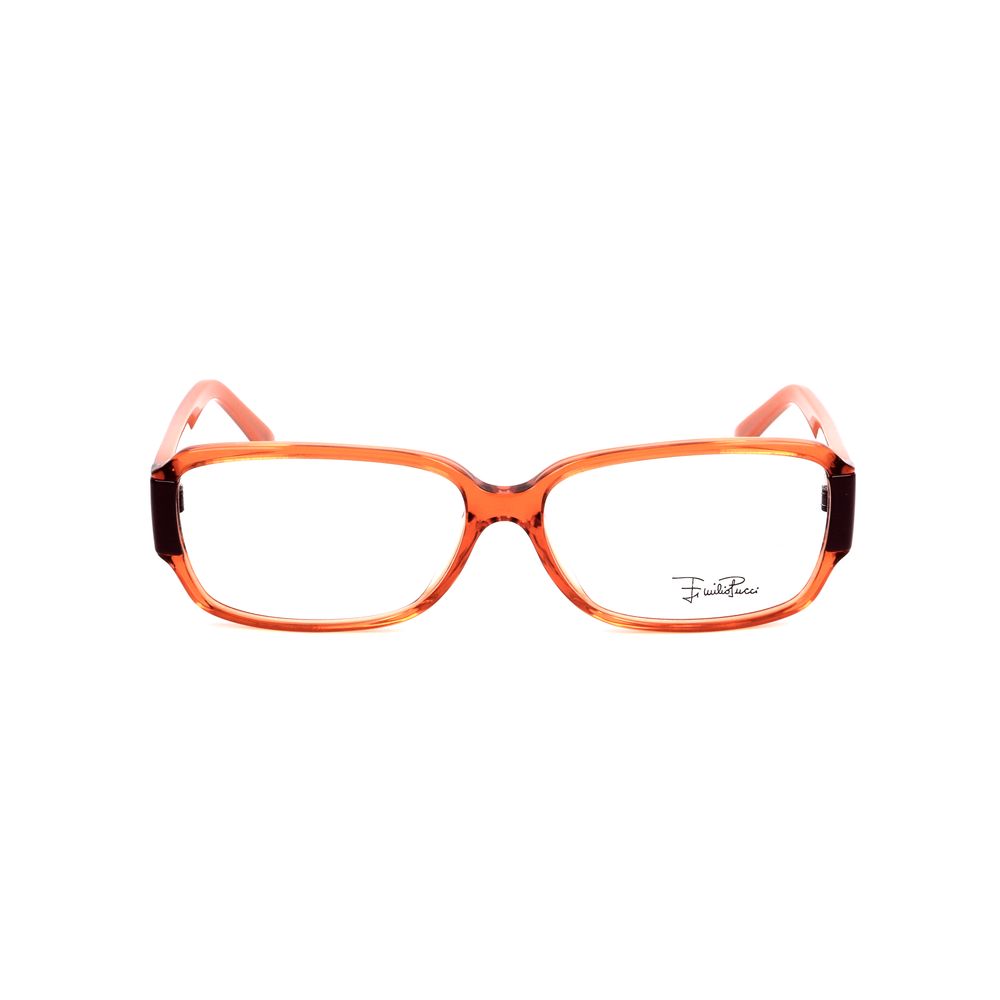 Emilio Pucci Orange Plastic Frames - ACCEXO