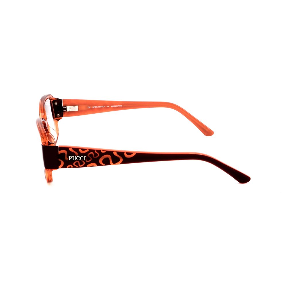 Emilio Pucci Orange Plastic Frames - ACCEXO