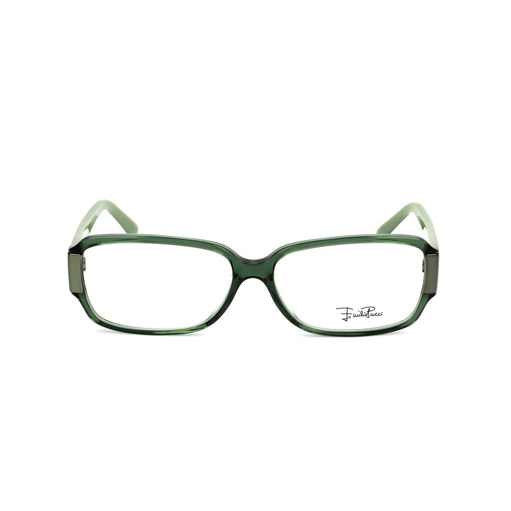 Emilio Pucci Olive Plastic Frames - ACCEXO