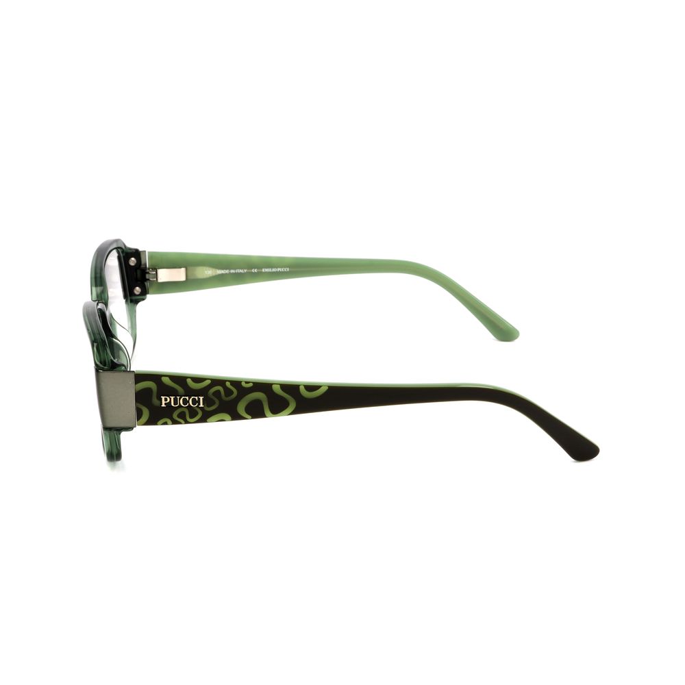 Emilio Pucci Olive Plastic Frames - ACCEXO