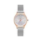 Ted Baker Silver Stainless Steel Dress Watch