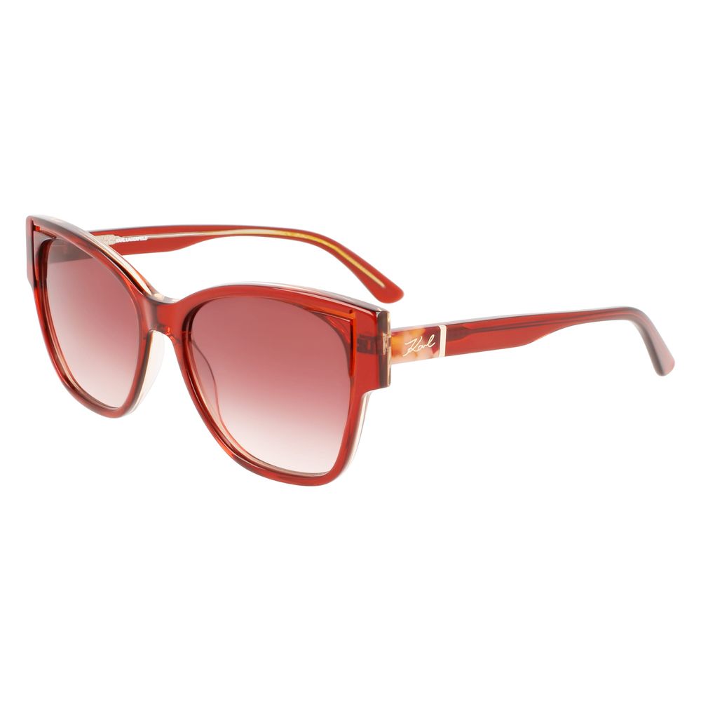 Karl Lagerfeld Orange Acetate Sunglasses - ACCEXO