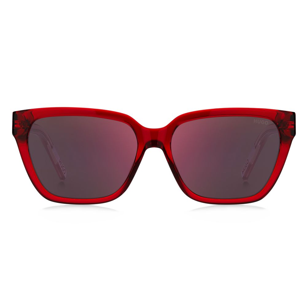 Hugo Boss Red Acetate Sunglasses - ACCEXO