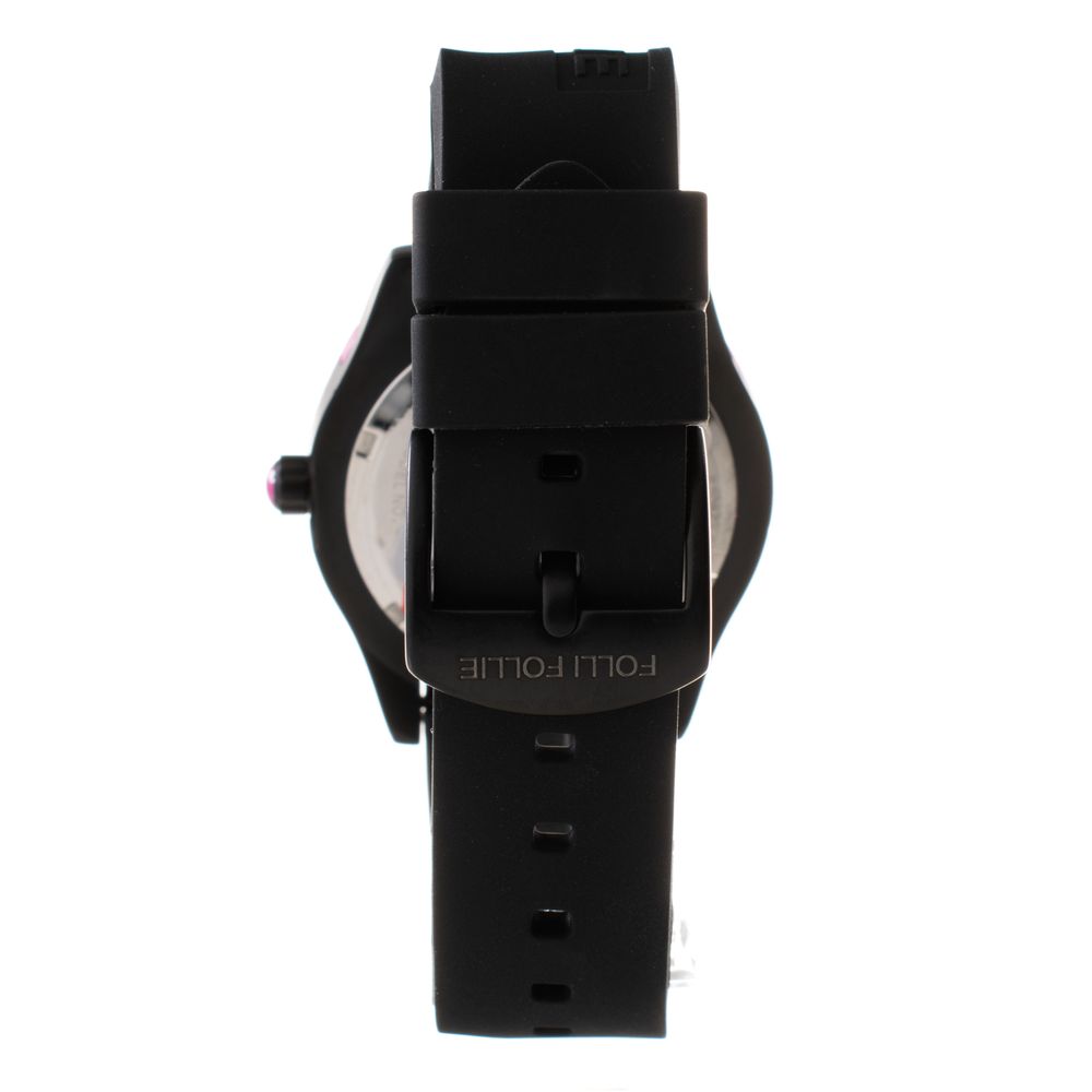 Folli Follie Black Synthetic Watch - ACCEXO