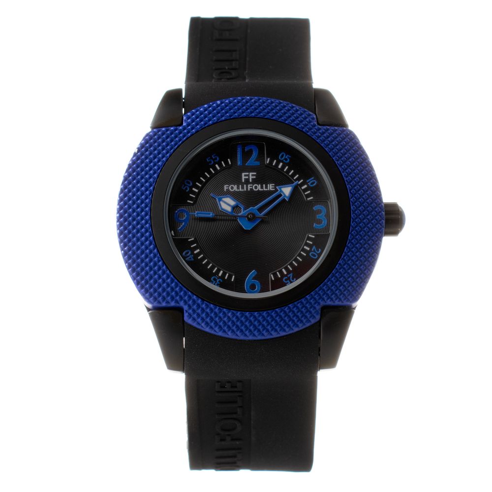 Folli Follie Black Synthetic Watch - ACCEXO