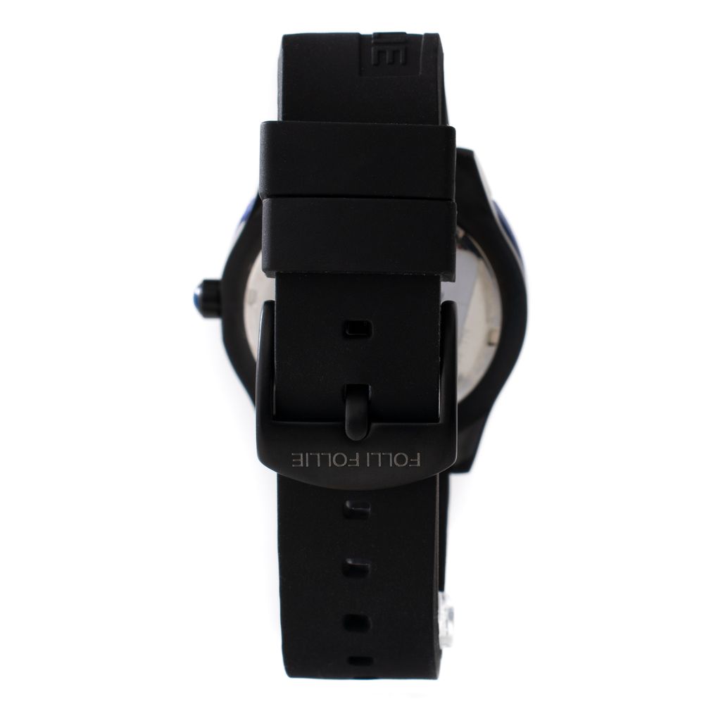 Folli Follie Black Synthetic Watch - ACCEXO