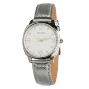 Folli Follie Gray Leather Watch - ACCEXO