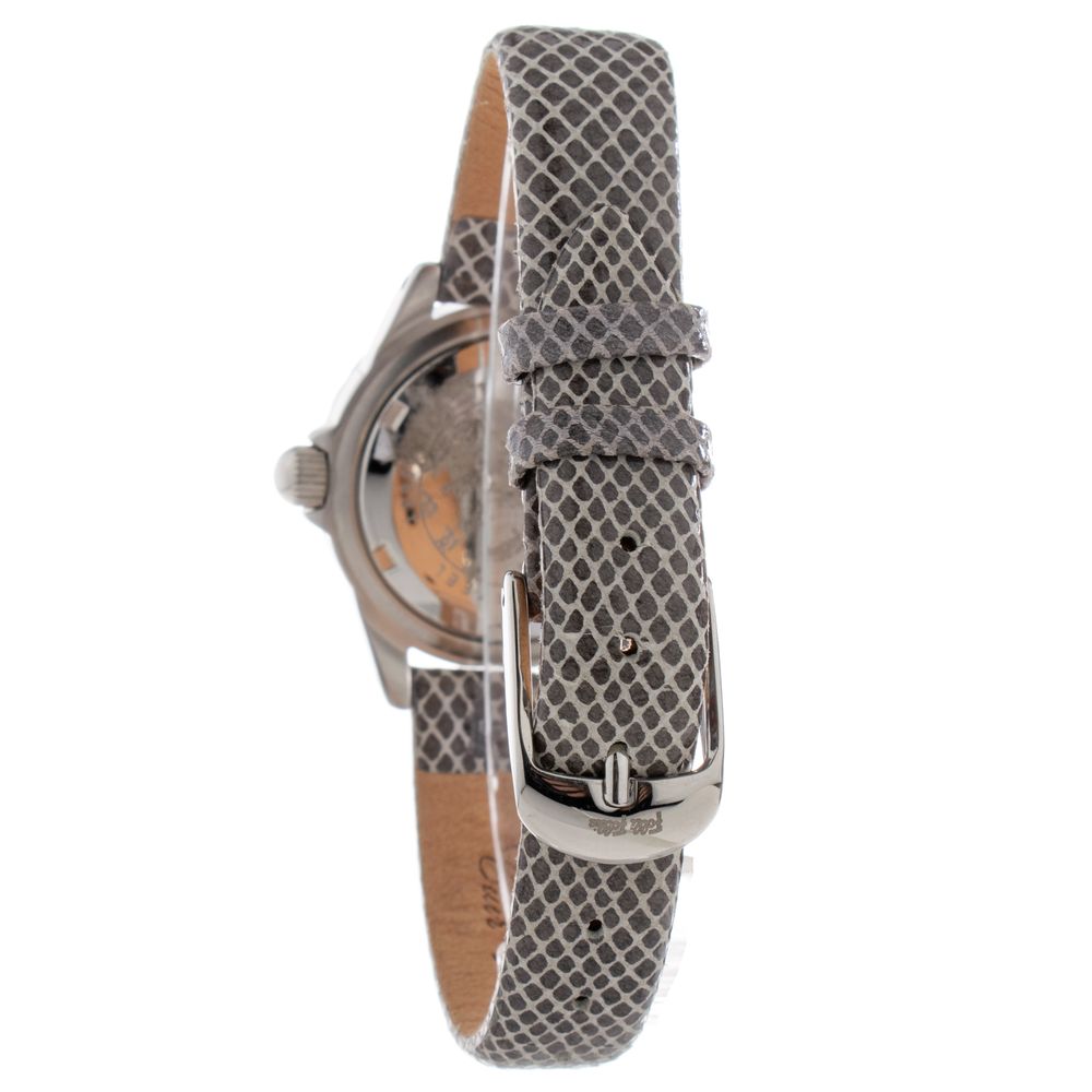 Folli Follie Gray Leather Watch - ACCEXO