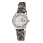 Folli Follie Gray Leather Watch - ACCEXO