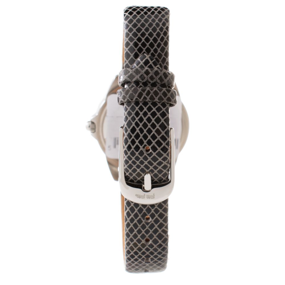 Folli Follie Gray Leather Watch - ACCEXO