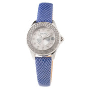 Folli Follie Blue Leather Watch - ACCEXO