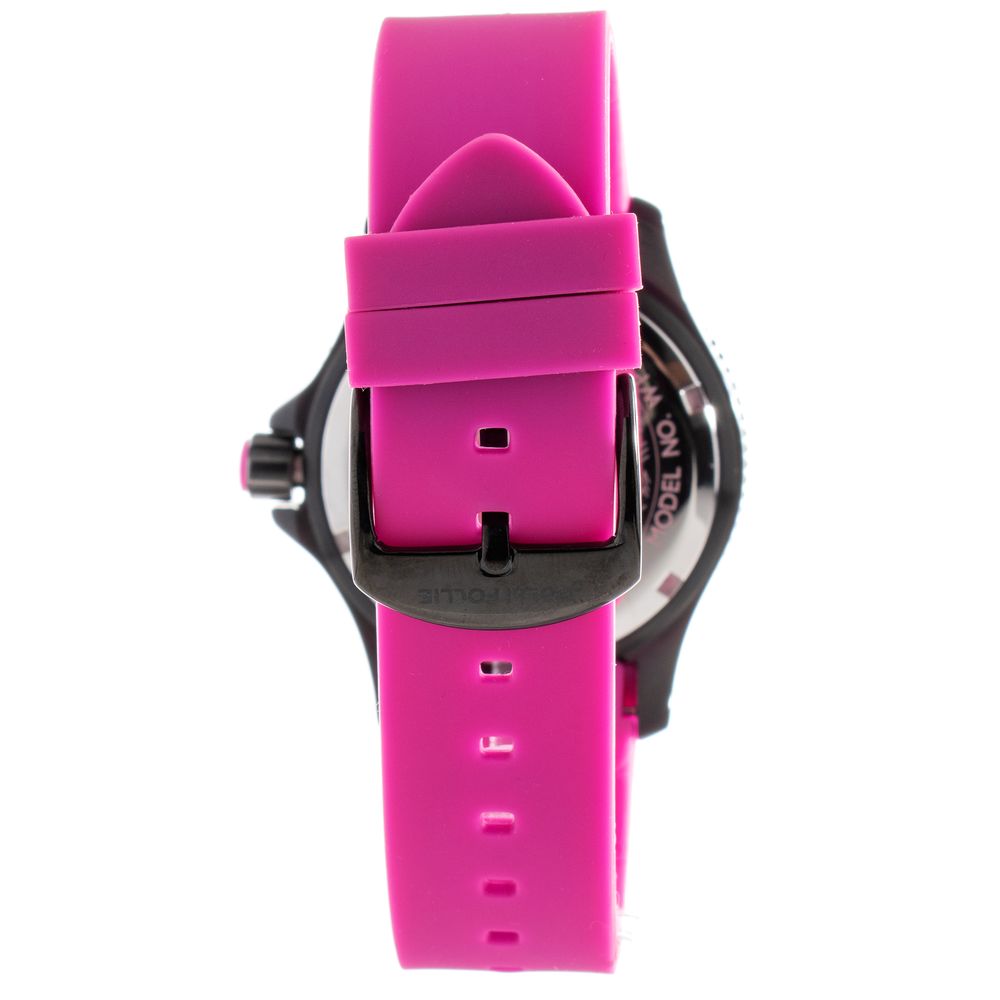 Folli Follie Purple Plastic Watch - ACCEXO