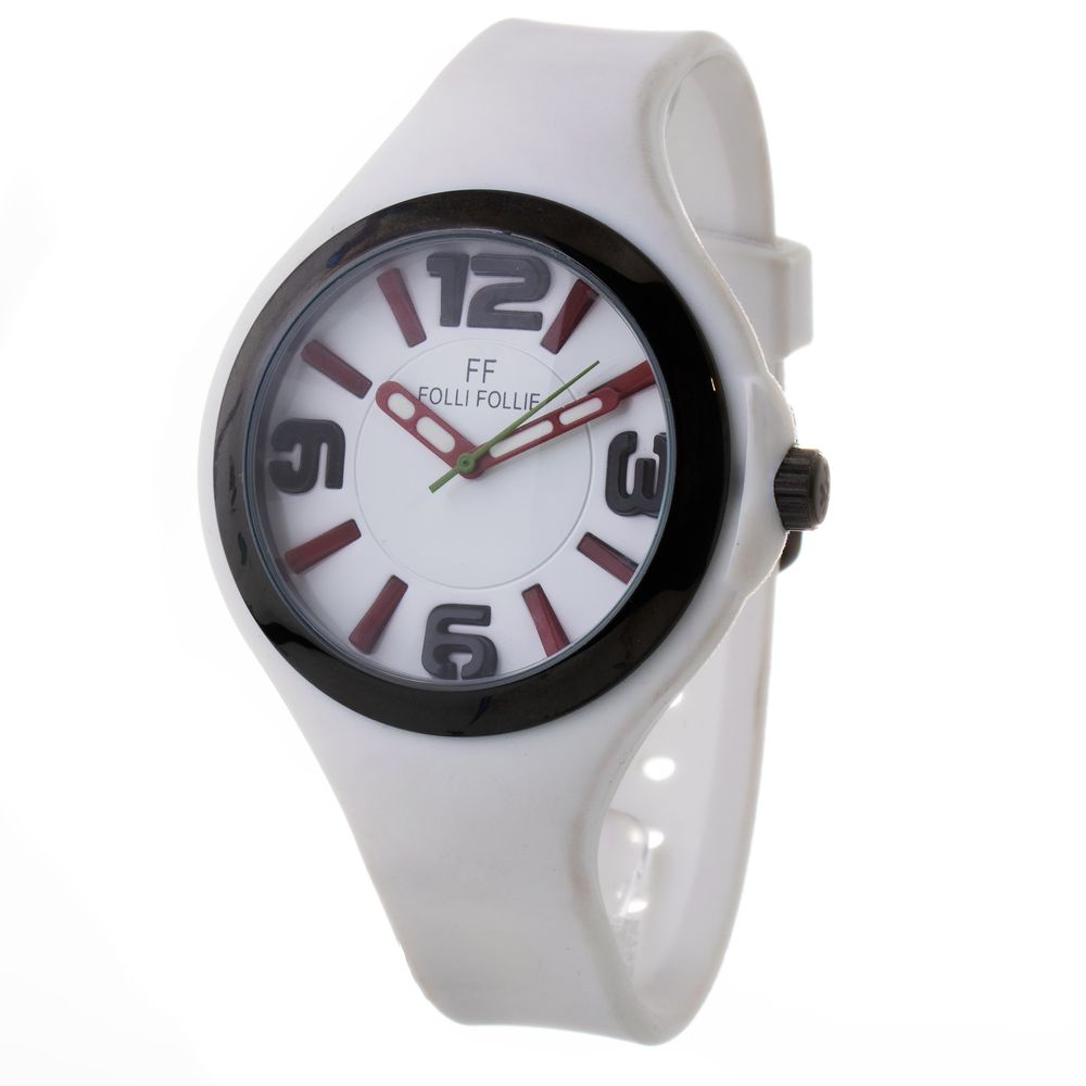 Folli Follie White Synthetic Watch - ACCEXO