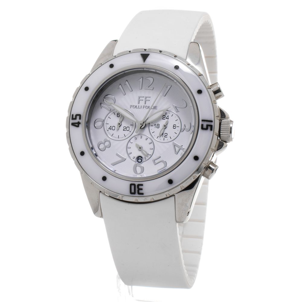 Folli Follie White Synthetic Watch - ACCEXO